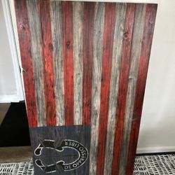 SF Wooden Flag 