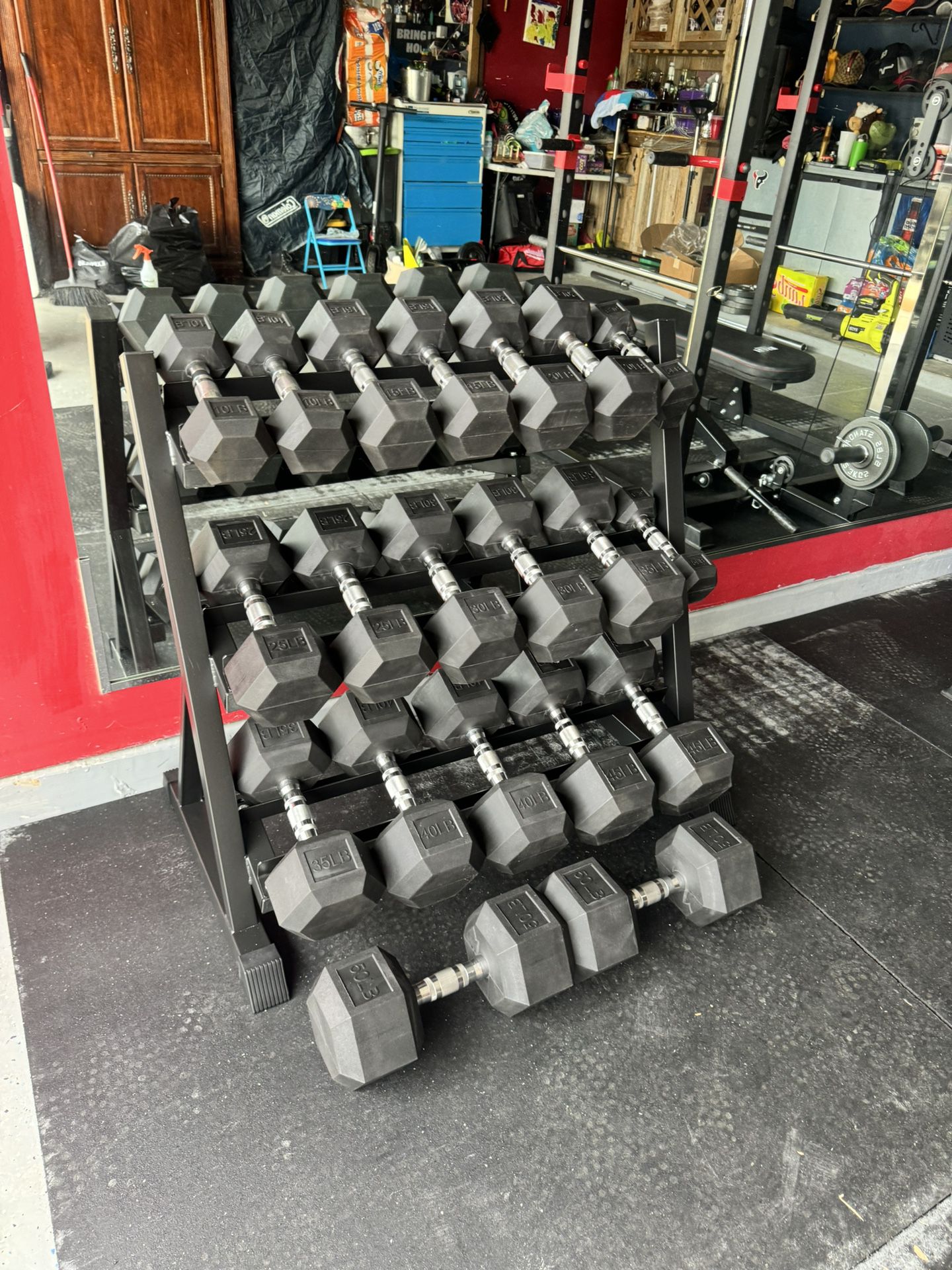 Dumbbell Set Brand New In The Box 5-50lbs 
