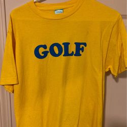 Golf Copper Tee Yellow