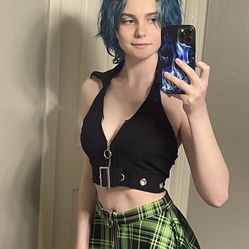 Emo Shirt And Skirt Set