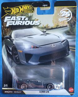 New! Hot Wheels Premium Fast & Furious Lexus LFA