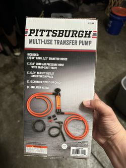 Multi-use transfer pump