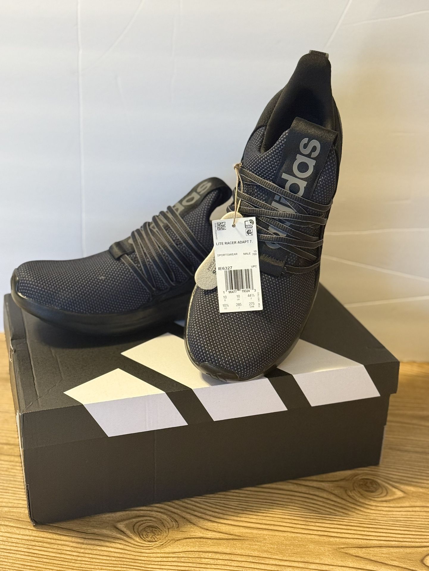 Adidas Lite Racer Adapt 7 - Black 10.5