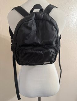 PINK Victoria's Secret Black Mini Backpack