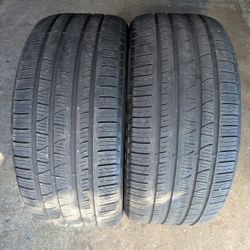 245/45R20 PIRELLI SCORPION ZERO ALL SEASON PAIR OF TIRES 