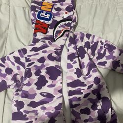 bape jacket size M