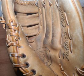 Spalding "Fielder's Choice" 42-9011 Top Grain Leather Baseball Glove