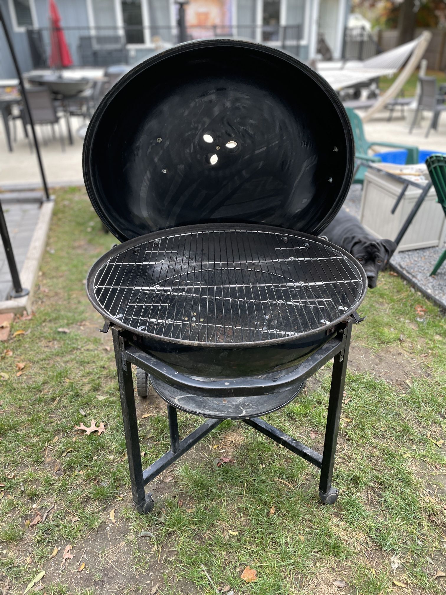 Weber Kettle Ranch 37” Extra Large Charcoal Grill and Smoker