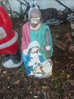 Outdoor Nativity blow mold the prices firm