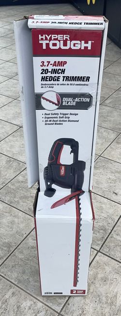 Hyper Tough 3.7 Amp 20 Inch Electric Hedge Trimmer for Sale in
