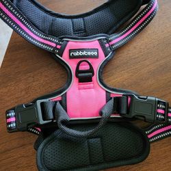 Medium Pink No Pull Dog Harness 