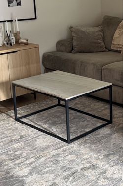 Marble Rectangular Coffee Table