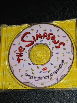 The Simpsons  (1997) Audio CD Songs In The Key Of Springfield