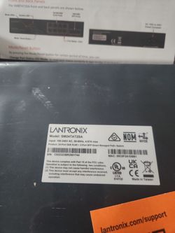 Lantronix Network Switch - Managed 26 Ports