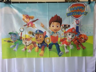 Paw Patrol Backdrop