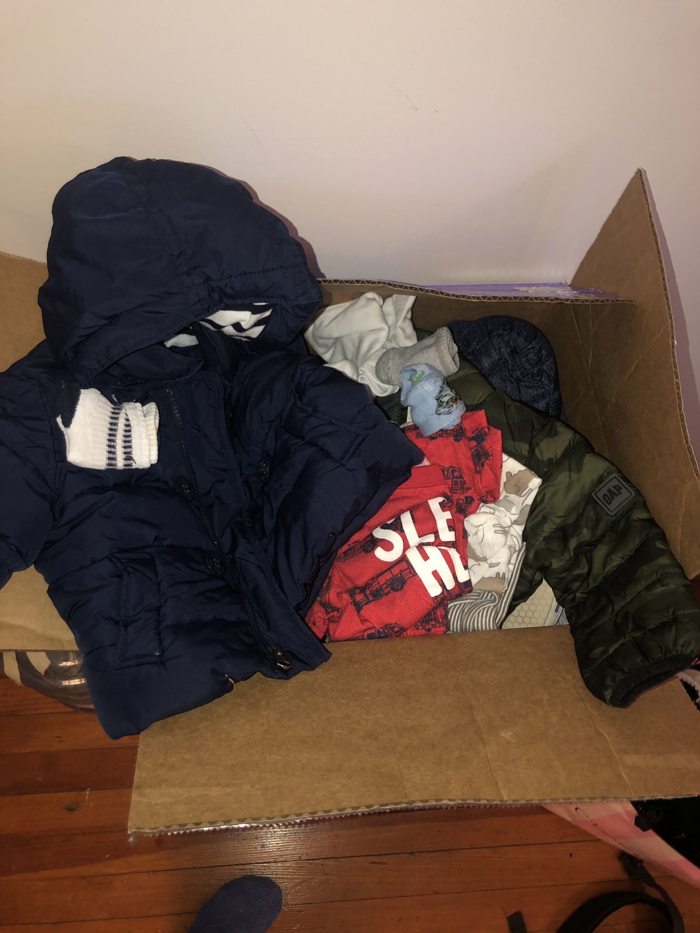 Big Box of Boy Clothes 12-24 months