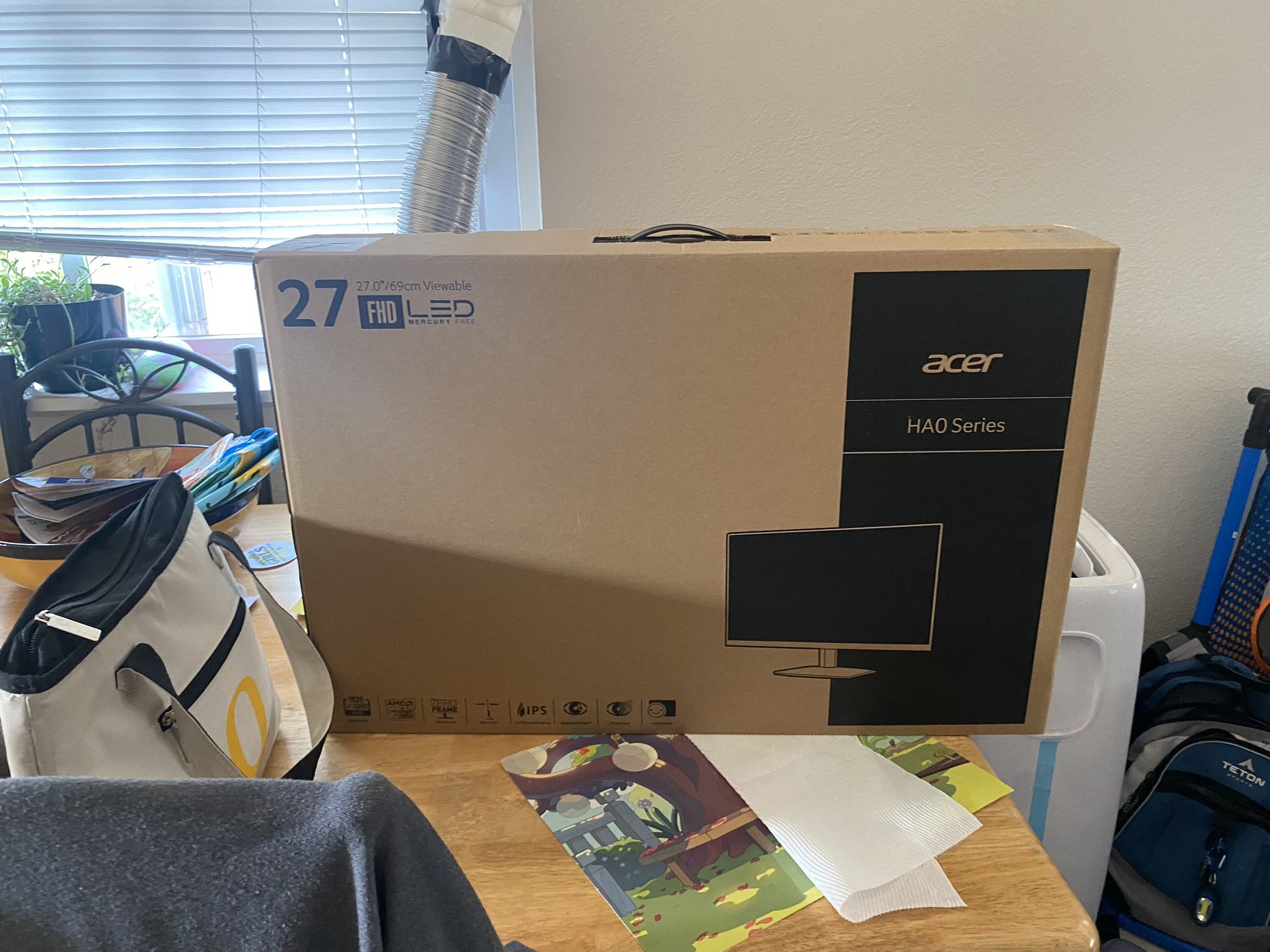 Two 27 In Acer Monitor