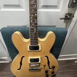 ES-335 Style Semi Hollow Body With Floral Inlays