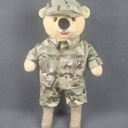 Vintage 1989 Bear Forces Of America US ARMY Teddy Bear