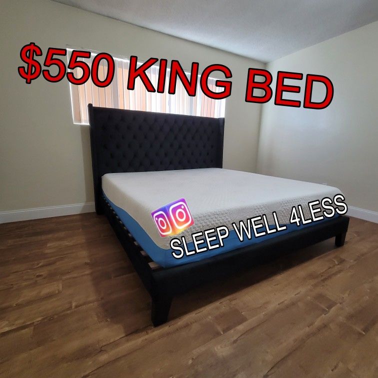 NEW KING SIZE BED