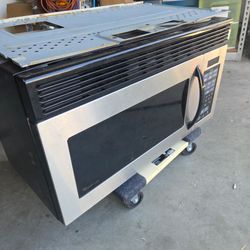 Over the range whirlpool microwave