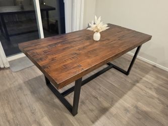 72” Large dining Table - new and un assembled