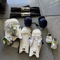2 Sets Of Cricket Gear 200.00