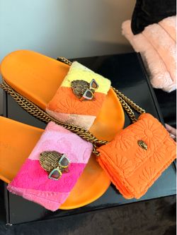 Kurt Geiger Slides & Purse
