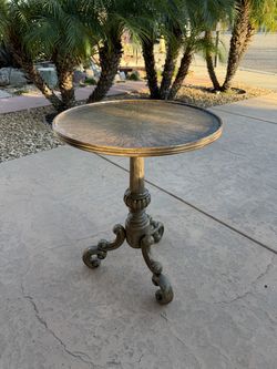 Uttermost small round table