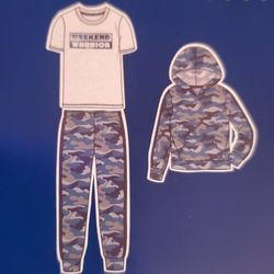 3 Piece Sleepwear Set 