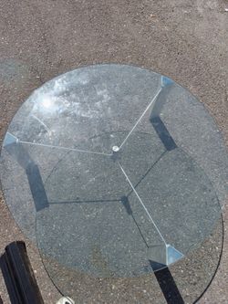 Glass table