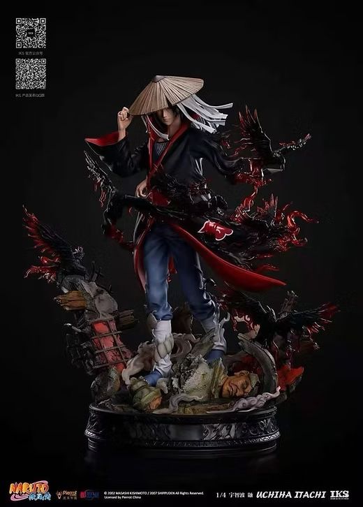 1/4 Itachi Statue From Iron Kite Studios