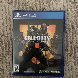 Call Of Duty Black Ops 4 PS4