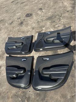 DOOR PANEL SET CLOTH DODGE CHARGER 15-23