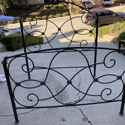 Iron Bed Full Size From bombay Company