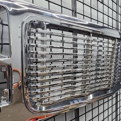 94-98 GMC chrome wave style grille shell