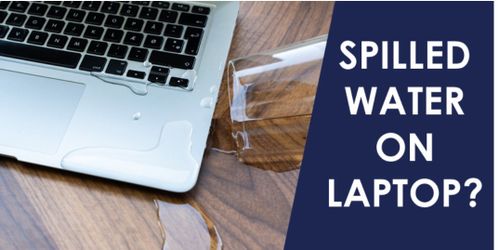Spilled Water on Laptop?  We Can Help You To Salvage It. Laptop Repair Service 