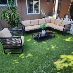 New Patio set/ Outdoor Furniture/ Conversation Set/ Outdoor Sectional