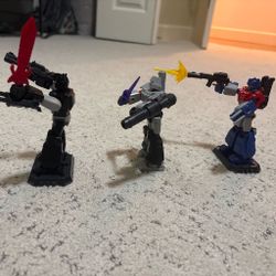 Bookes miniature collectible transformer models