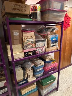 Scrapbooking supplies