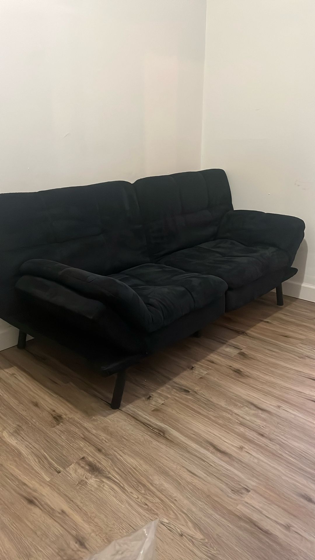 Suede Futon
