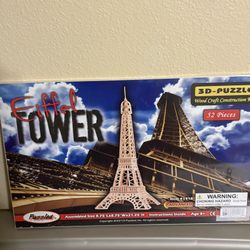 Eiffel Tower 3D-Puzzle 52 Pieces Advanced 