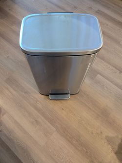 Stainless Steel Step Trash Can