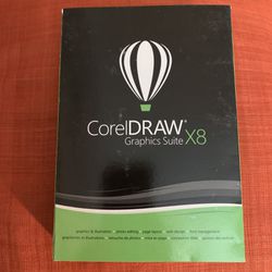 CorelDRAW Graphics Suite X8 new sealed 