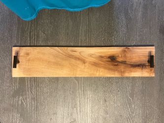 Charcuterie / Cheese / Serving Tray 24” x 5” W/  Metal T Handles