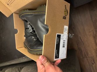 Dr. Martens Luana Black Boots Size EU 39