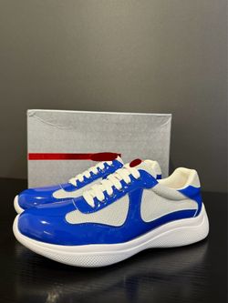 Blue sneakers