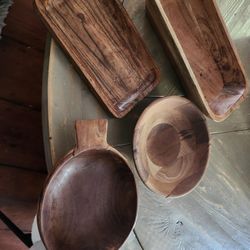 Decorative Wooden Bouls 