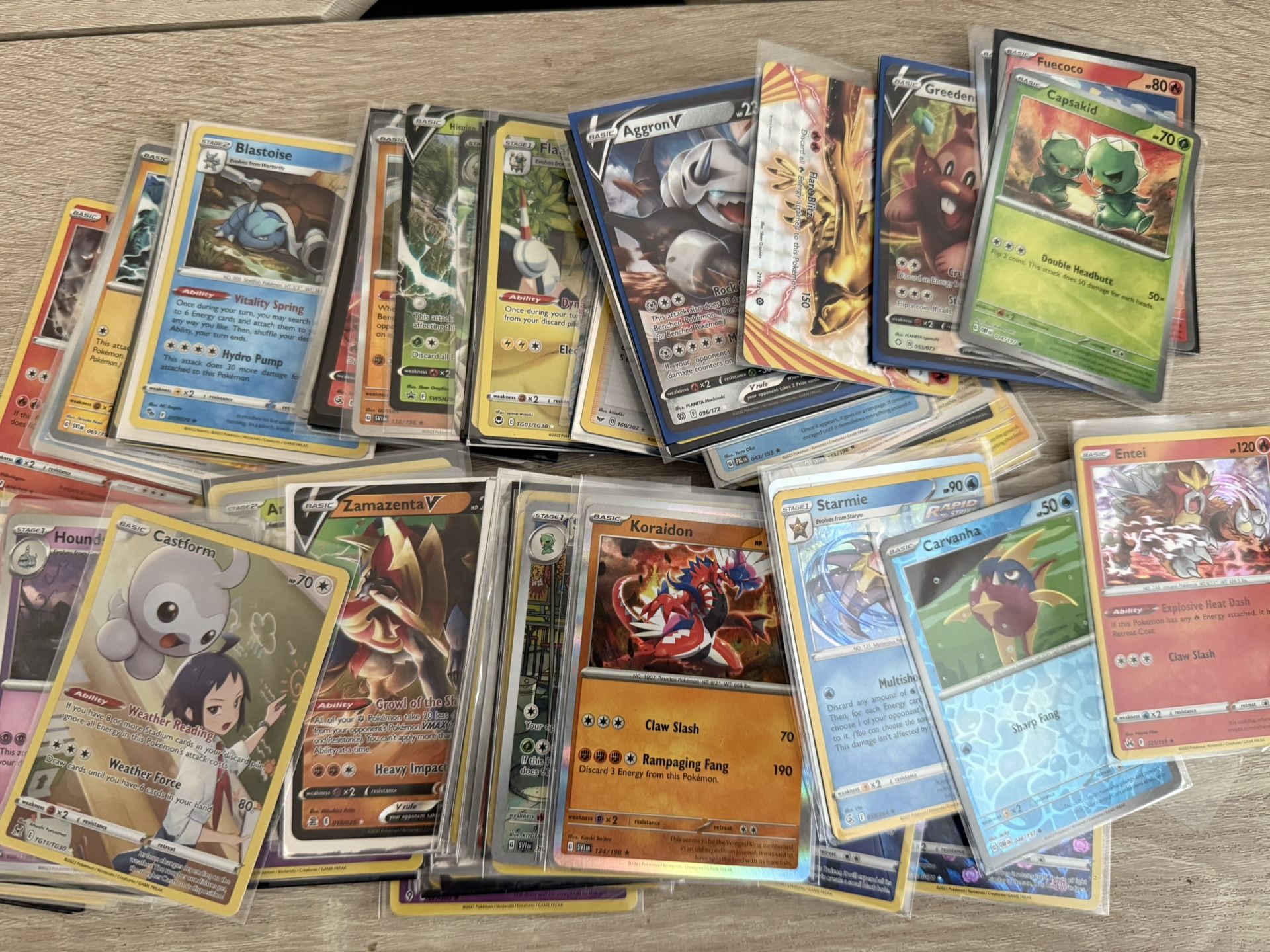 Random Pokemon Holo Cards