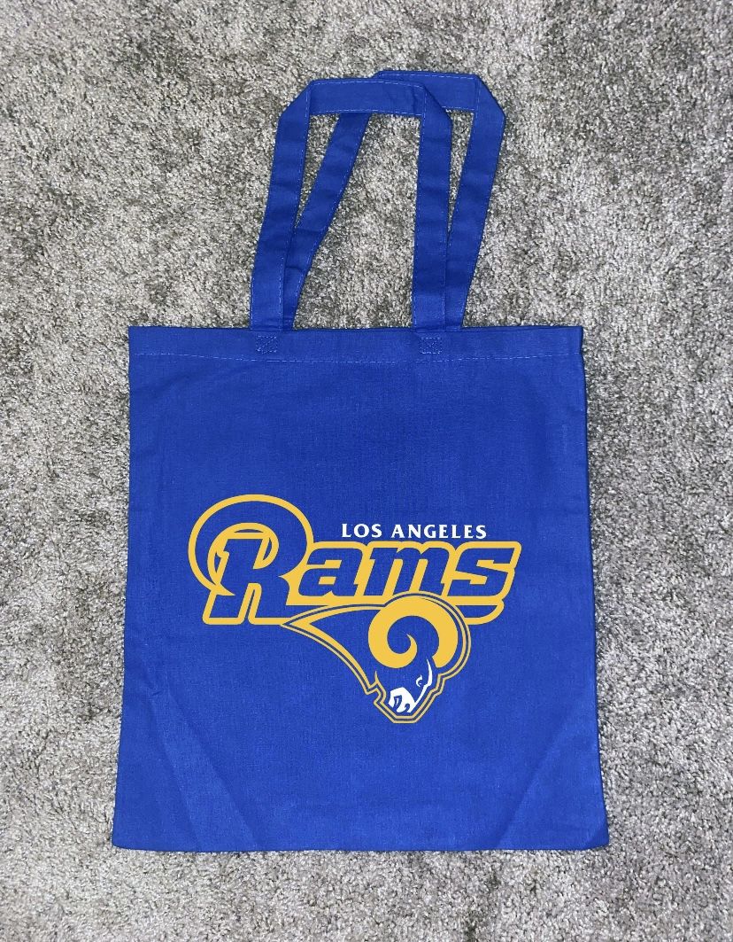 Los Angeles Rams Canvas Tote Bags NFL Football Raiders Dodgers